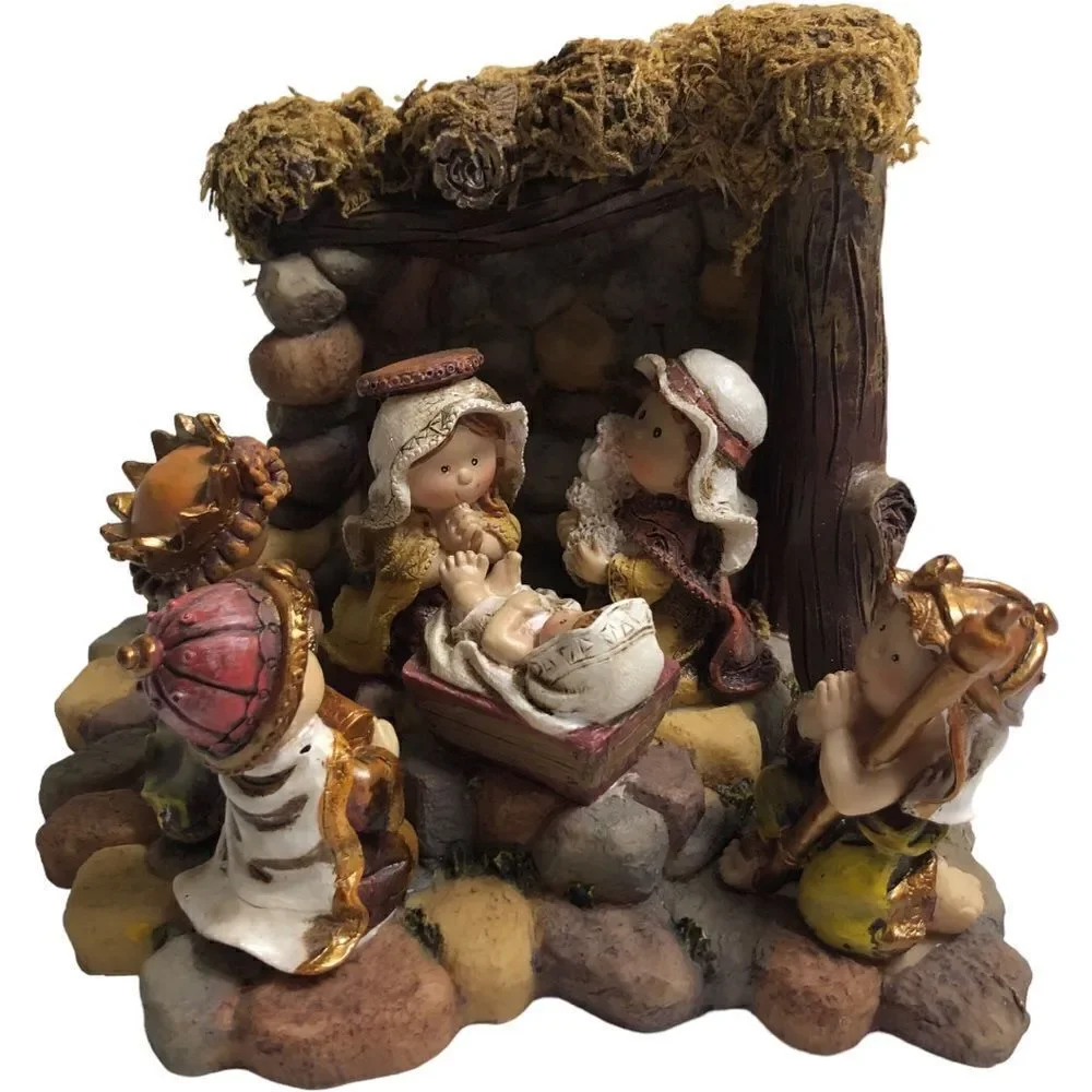 Christmas Children Nativity Scene